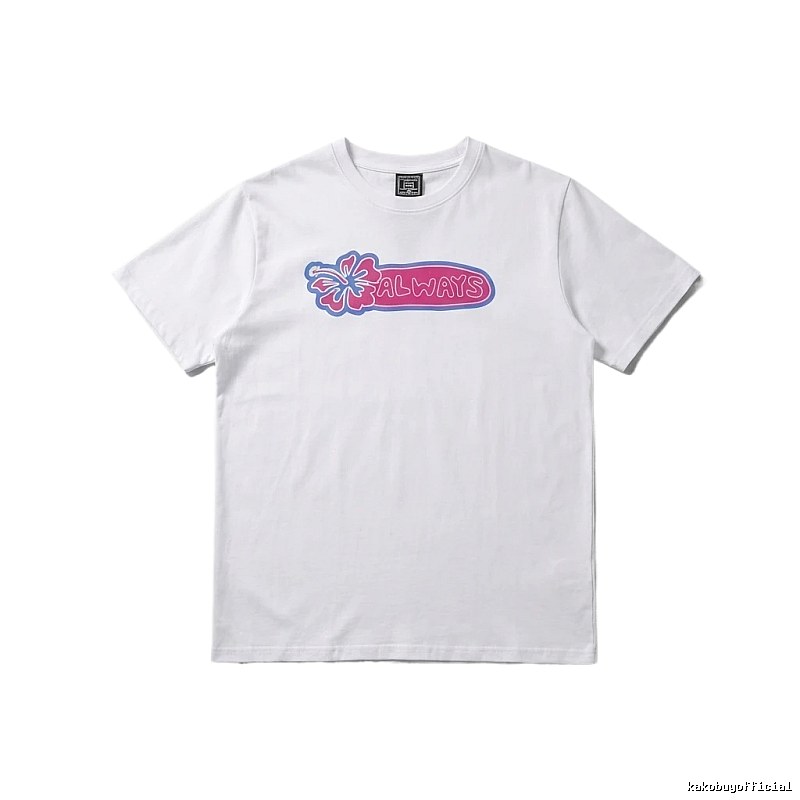 ADWYSD Floral Style White T-shirt