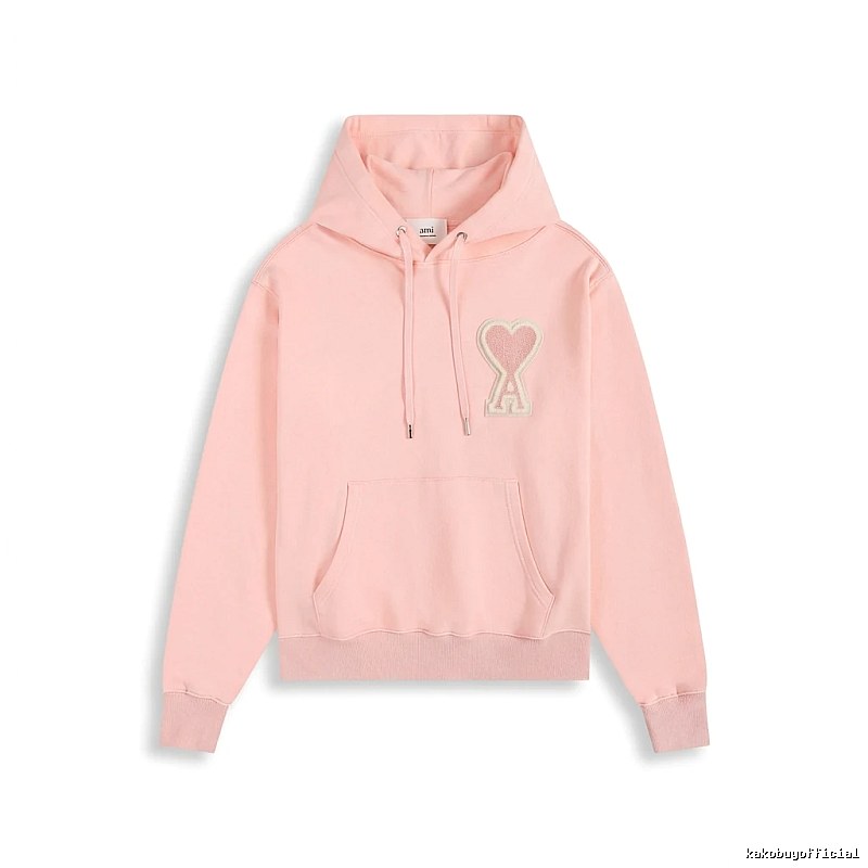 AMI Love Pink Hoodie