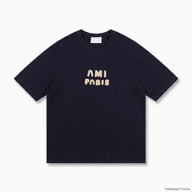 AMI Paris Alphabet Style T-shirt