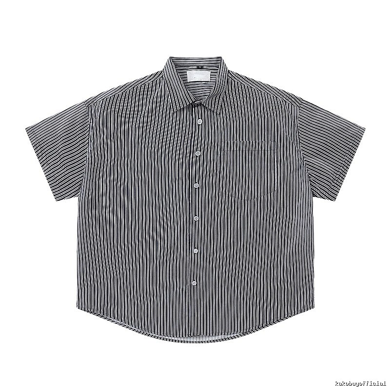 AMI striped retro-style shirt