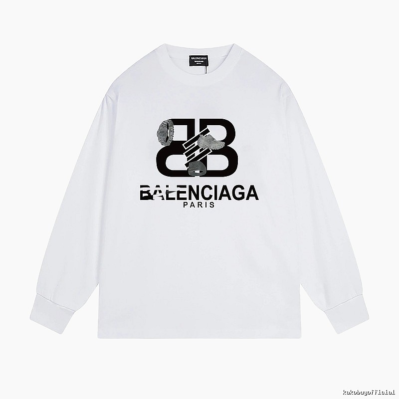 Balenciaga BB Series Simple White T-shirt
