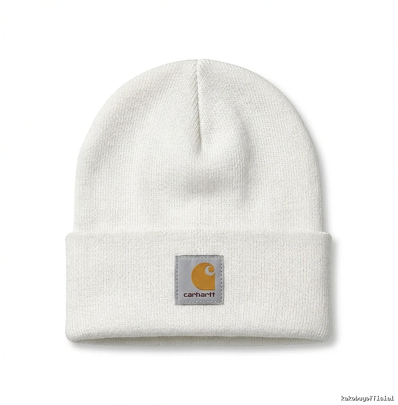 Carhartt classic simple style white hat