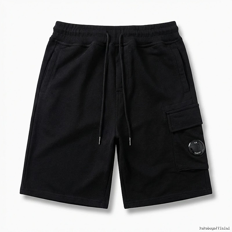 C.P. workwear style black shorts