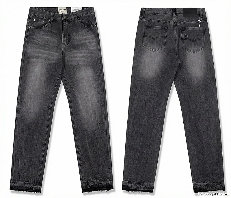 Gallery Dept. Distressed Black Jeans