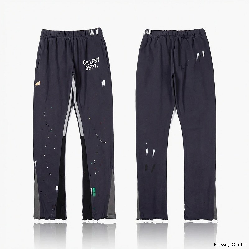 Gallery Dept Graffiti Style Black Trousers