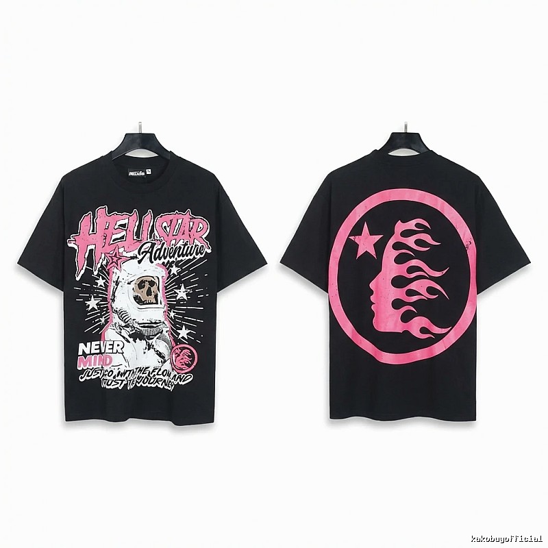 Hellstar Trendy and Cool Black Short-sleeve