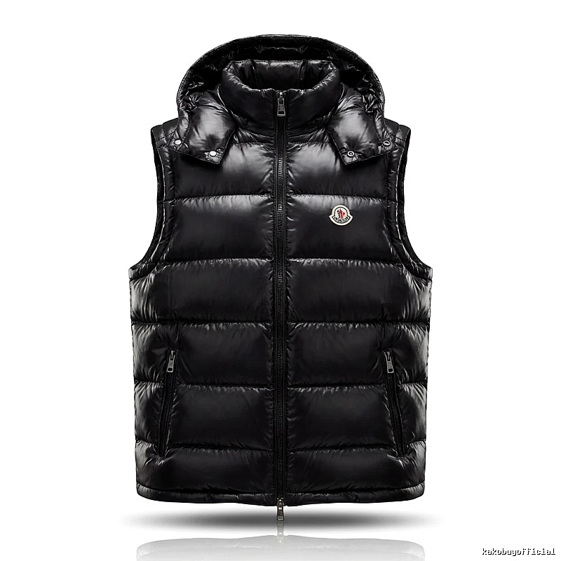 Moncler Black Trendy and Cool Down Vest