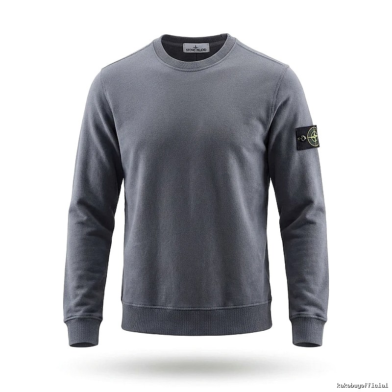 Stone Island basic grey sweatshirt