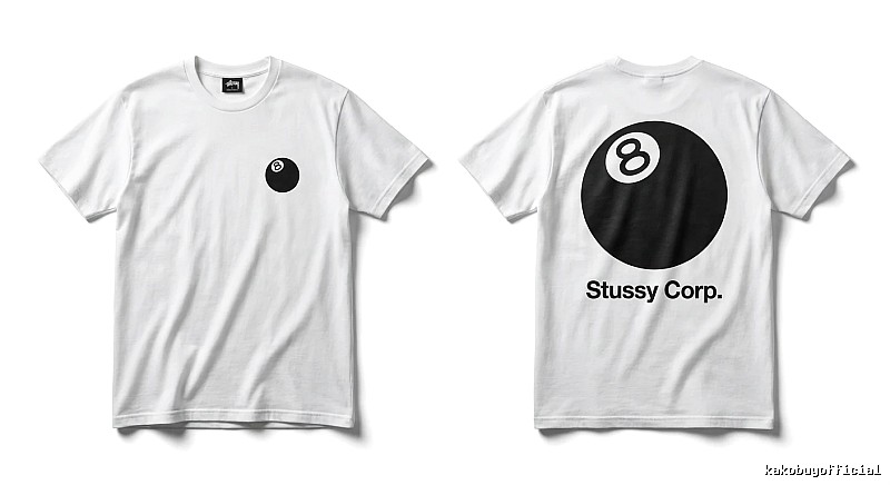 Stussy Billiards Series White T-shirt