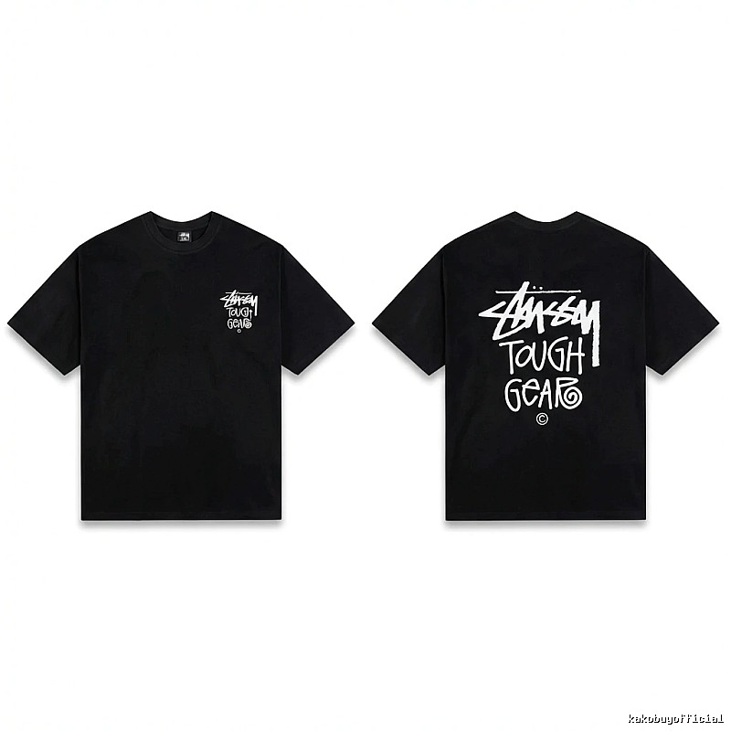 Stussy trendy and cool style black T-shirt