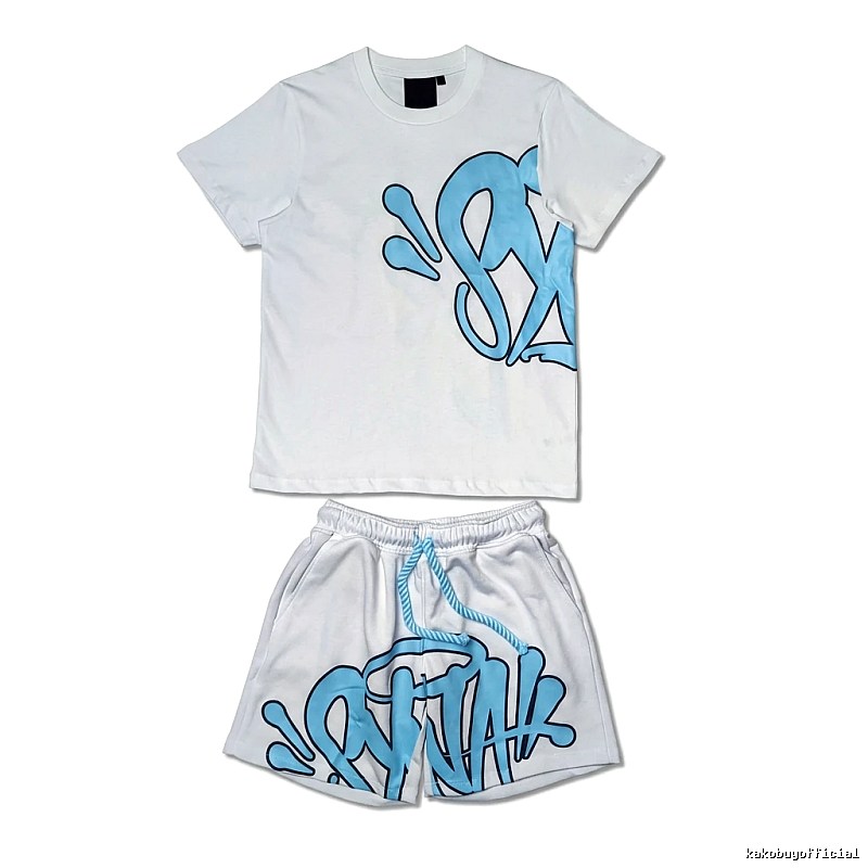 SynaWorld Graffiti-style White T-shirt