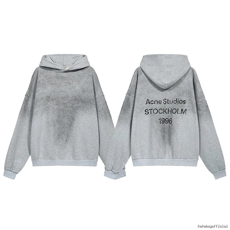 Acne Studios Casual Stockholm hoodie Dark Acne Studios for Streetwear Looks