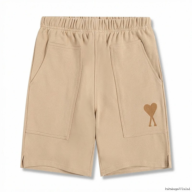 Ami Love Leisure Khaki Shorts