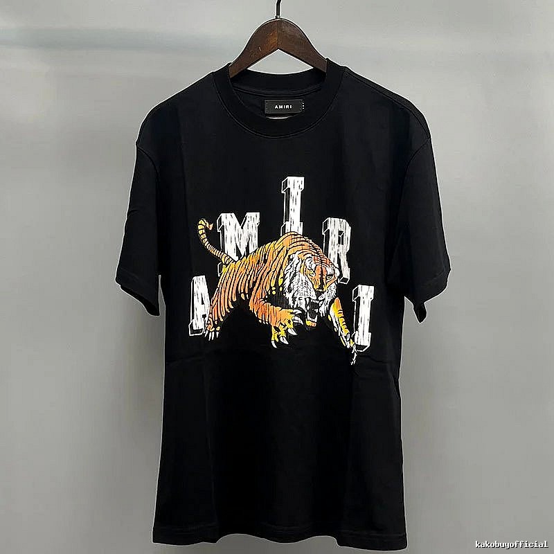 Amiri Black Records Graphic T-Shirt Downtown Style