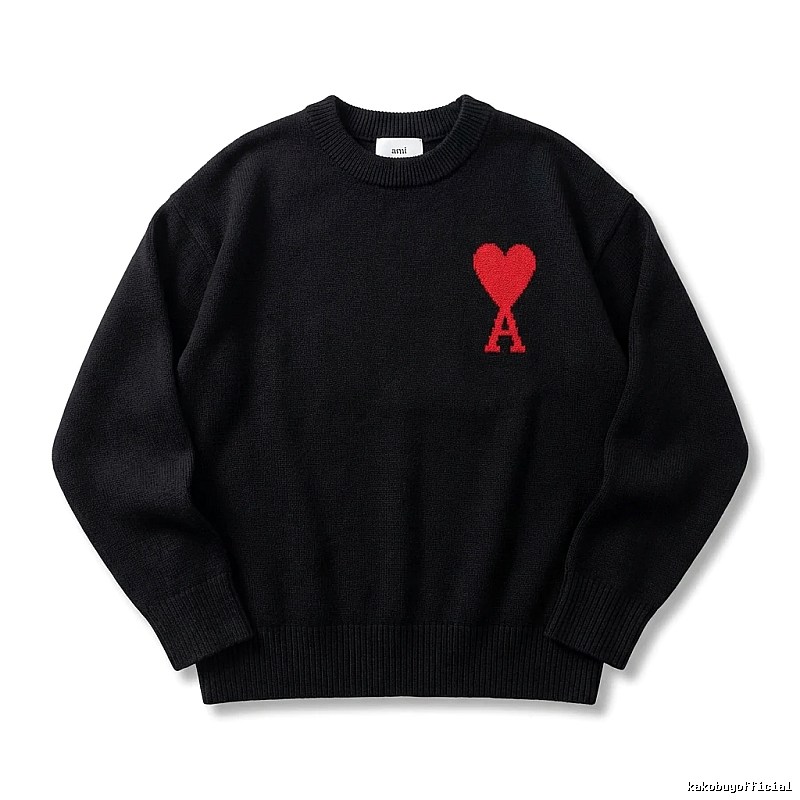 AMIRI Love Trendy Black Sweater