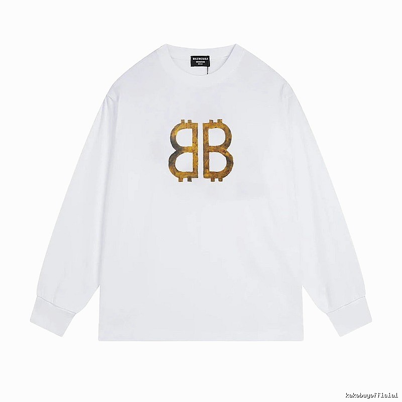 Balenciaga BB Print White T-shirt
