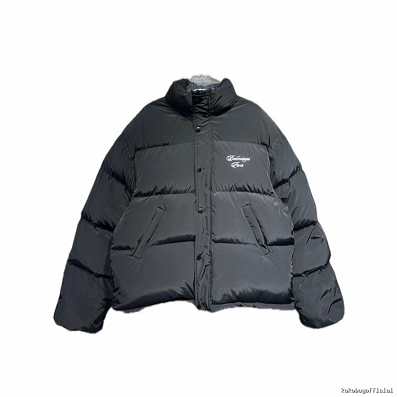 Balenciaga black down jacket
