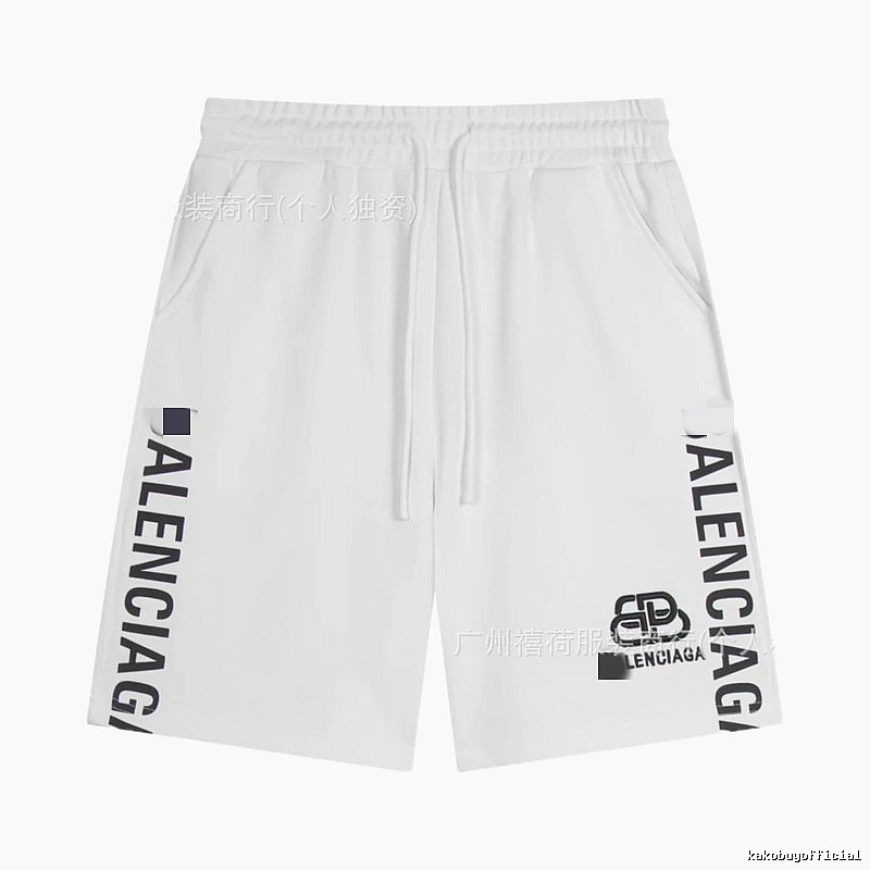 Balenciaga letter-style shorts