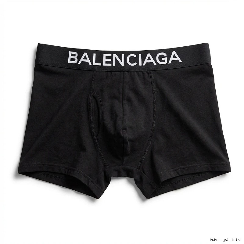 Balenciaga minimalist style black underwear