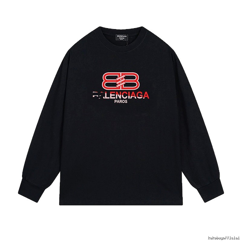 Balenciaga PAROS series black T-shirt