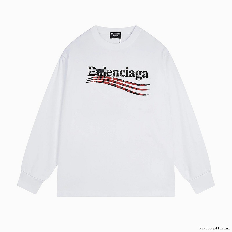 Balenciaga retro-style white T-shirt