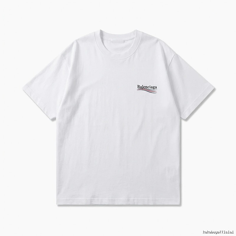Balenciaga Simple White T-shirt