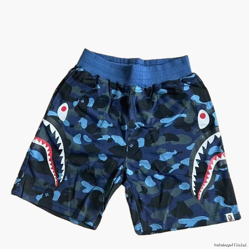Bape Shark Camouflage Shorts