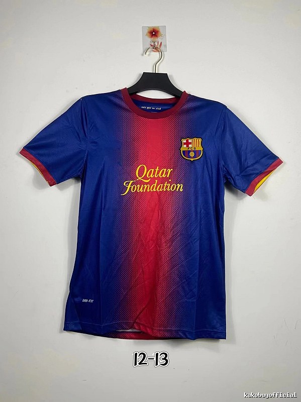 Barcelona Sport Retro soccer jersey Blue Red Barcelona for Collection Drops