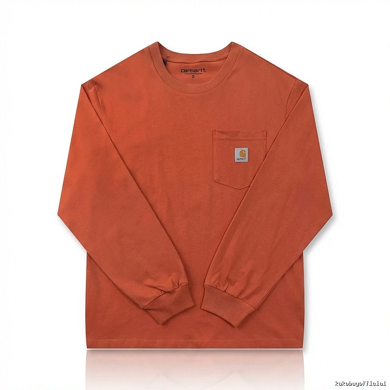Carhartt basic orange sweatshirt
