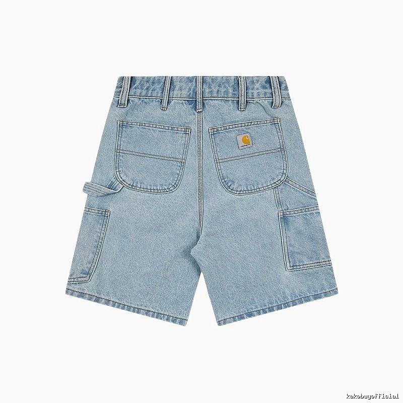 Carhartt workwear style denim shorts