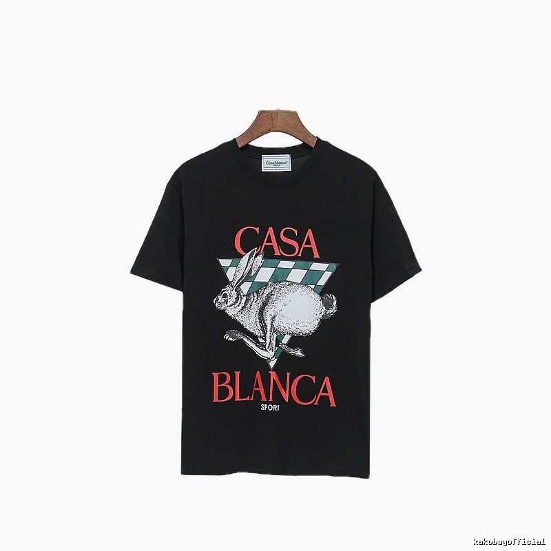 Casablanca sporty black T-shirt