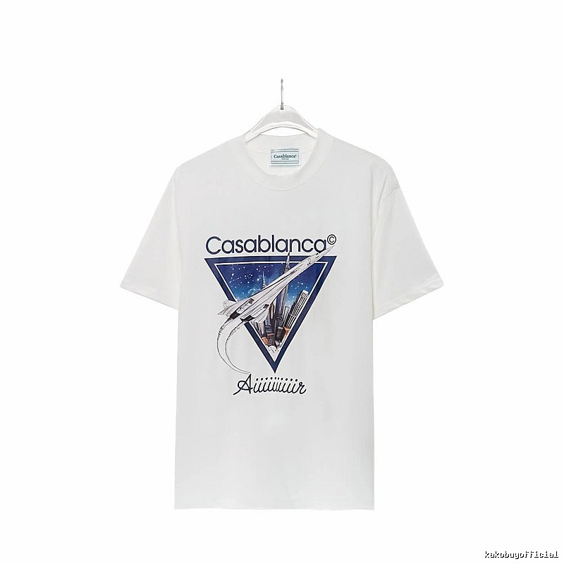 Casablanca Universe Wind White T-shirt