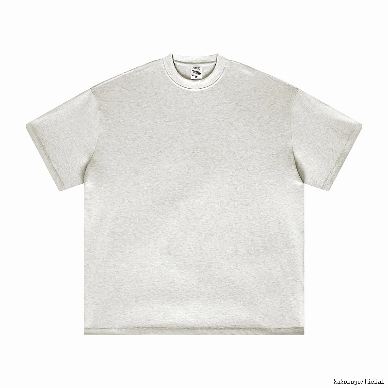 Casual Plain white T-shirt Minimal White Short for Streetwear Looks