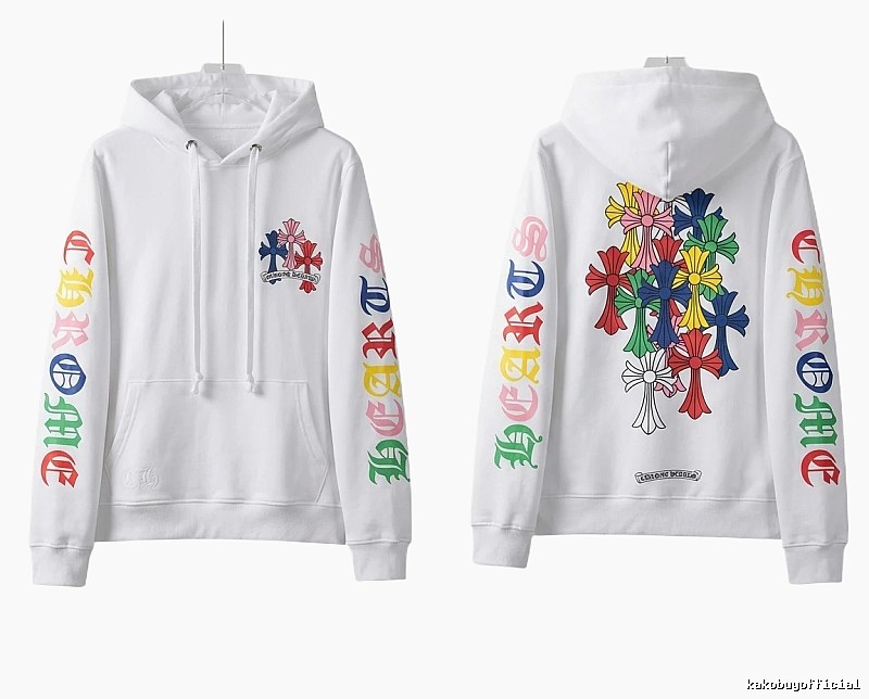 Chrome Hearts Colored Cross Hoodie