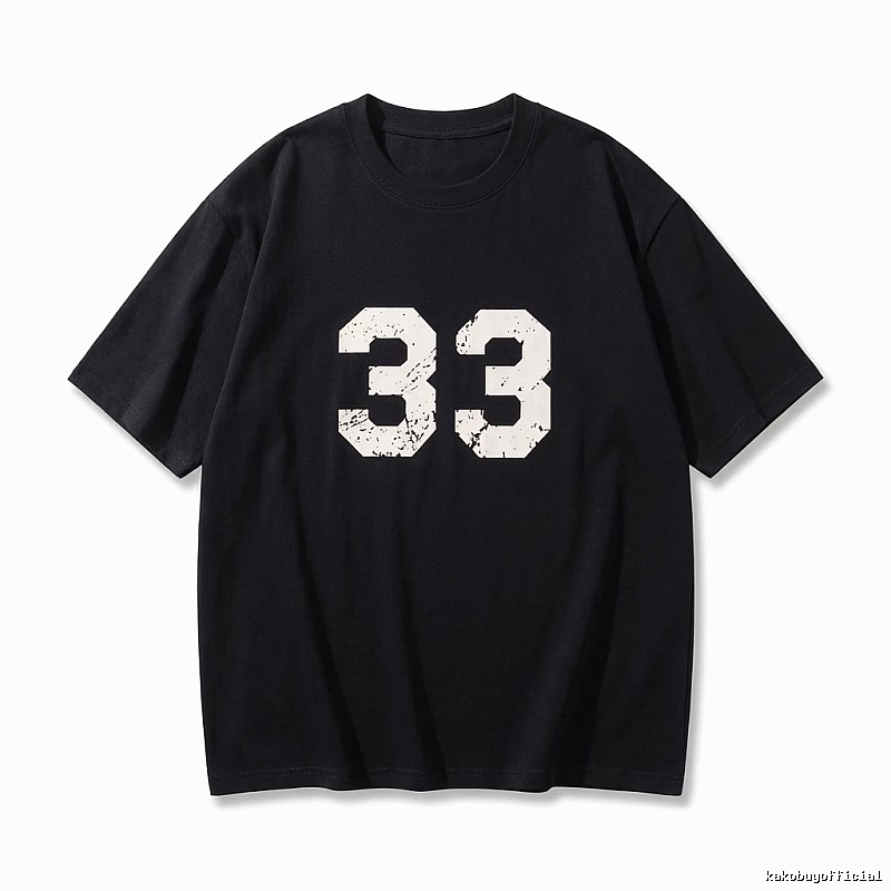 Chrome Hearts No. 33 Retro Black T-shirt