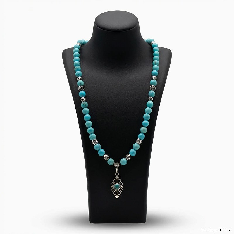Chrome Hearts Turquoise Vintage Necklace