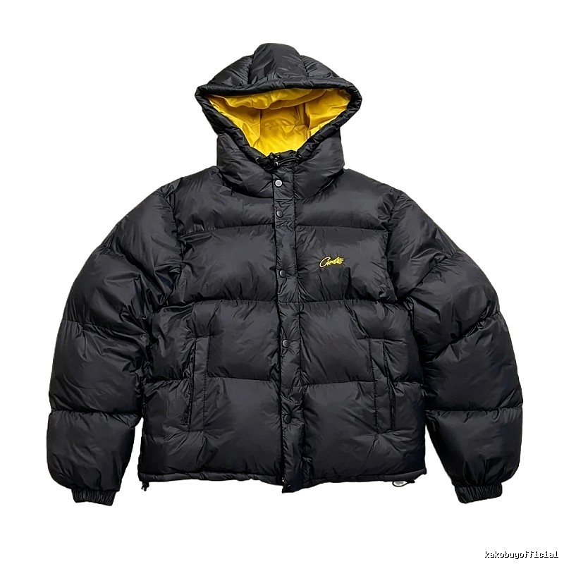 Corteiz Black Trendy and Cool Down Jacket