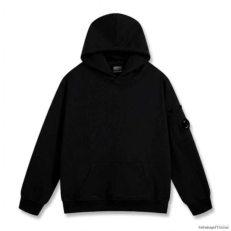 C.P. basic style trendy cool black sweatshirt