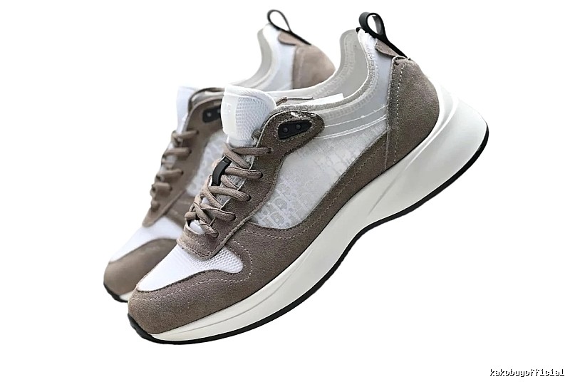 Dior casual style grey and white sports shoes