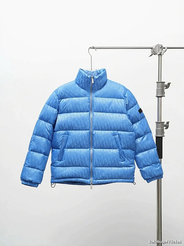 Dior down jacket fashion style blue
