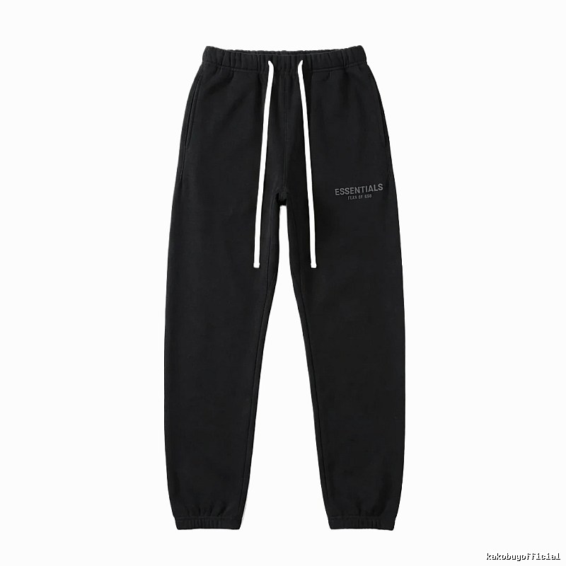 ESSENTIALS minimalist black sweatpants