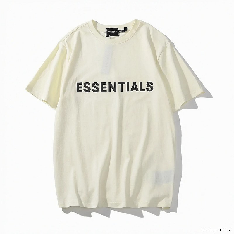 ESSENTIALS Simple White T-shirt