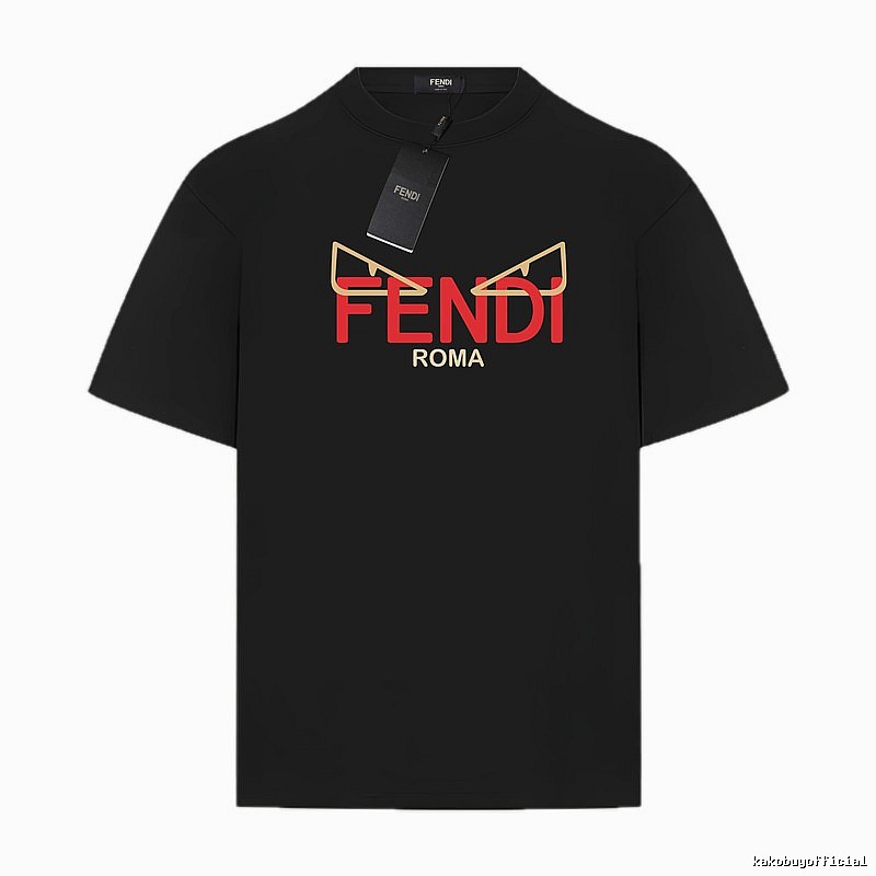 Fendi Devil Style Black T-shirt