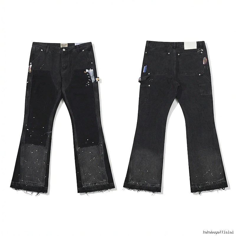Gallery Dept Graffiti Style Black Jeans