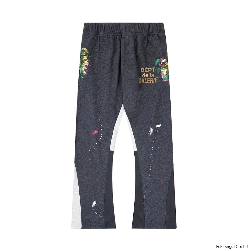 Gallery Dept Graffiti Style Dark Grey Pants