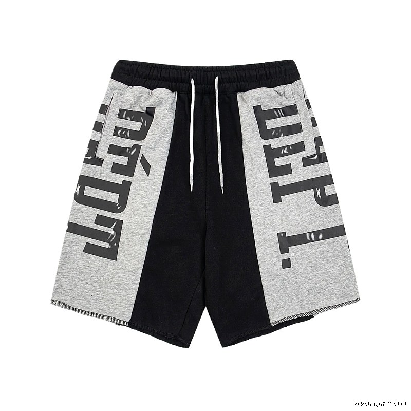 Gallery Dept. Letter Color-Block Casual Shorts