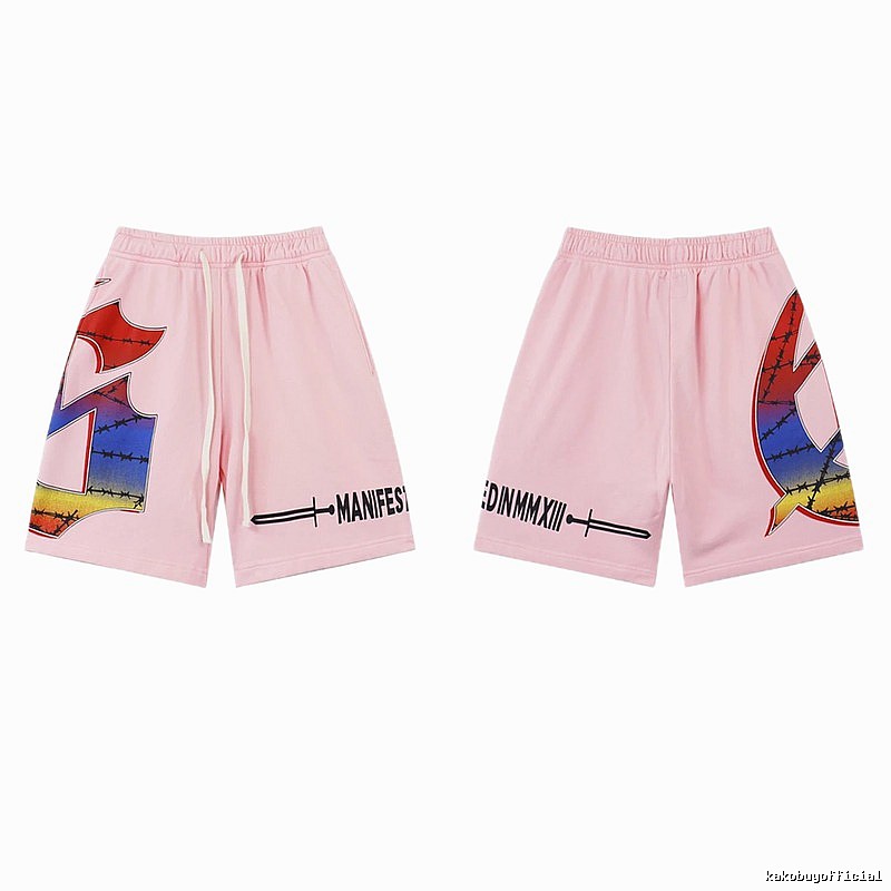 Godspeed Gradient Print Street Style Pink Shorts