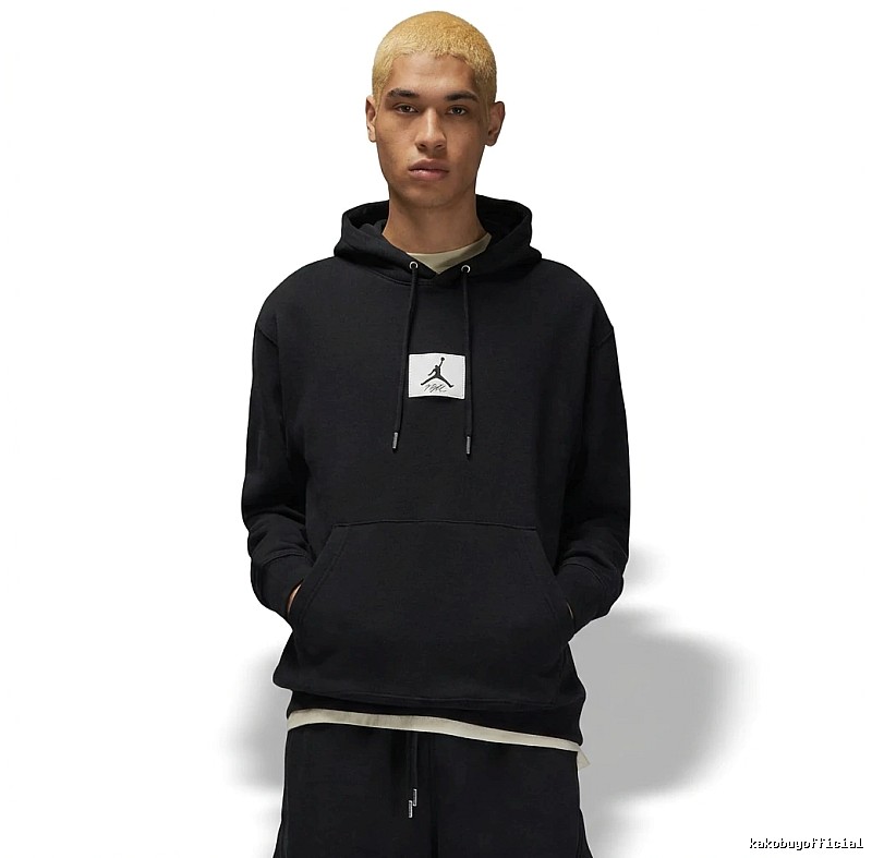 Jordan basic black hoodie