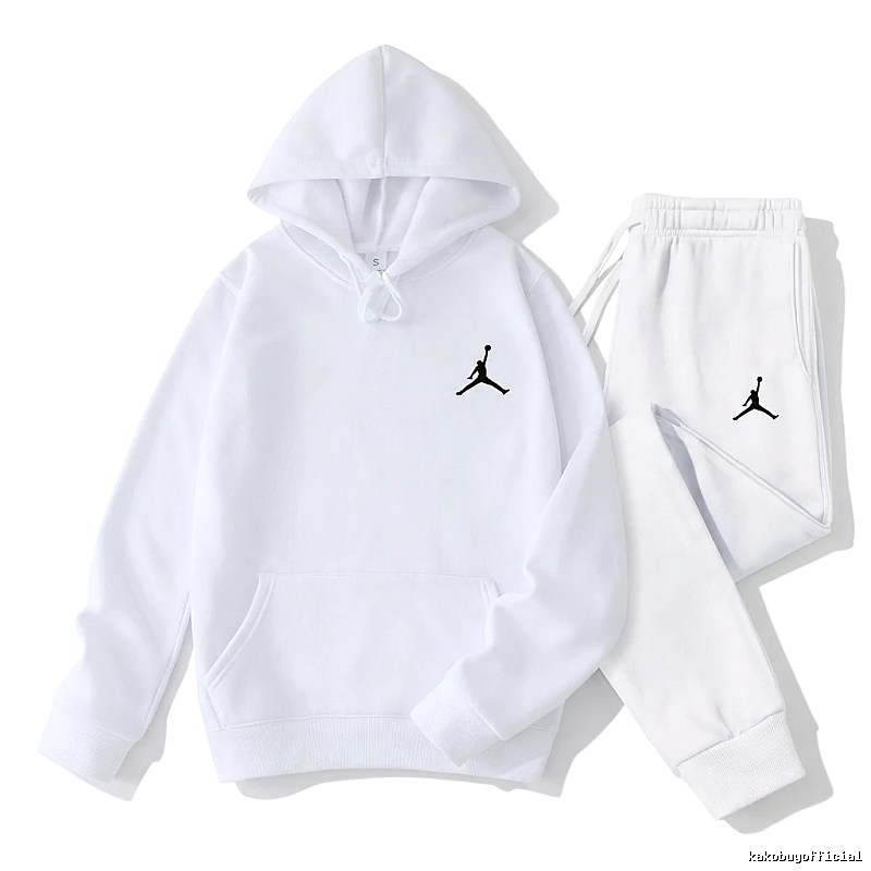 Jordan sporty white suit
