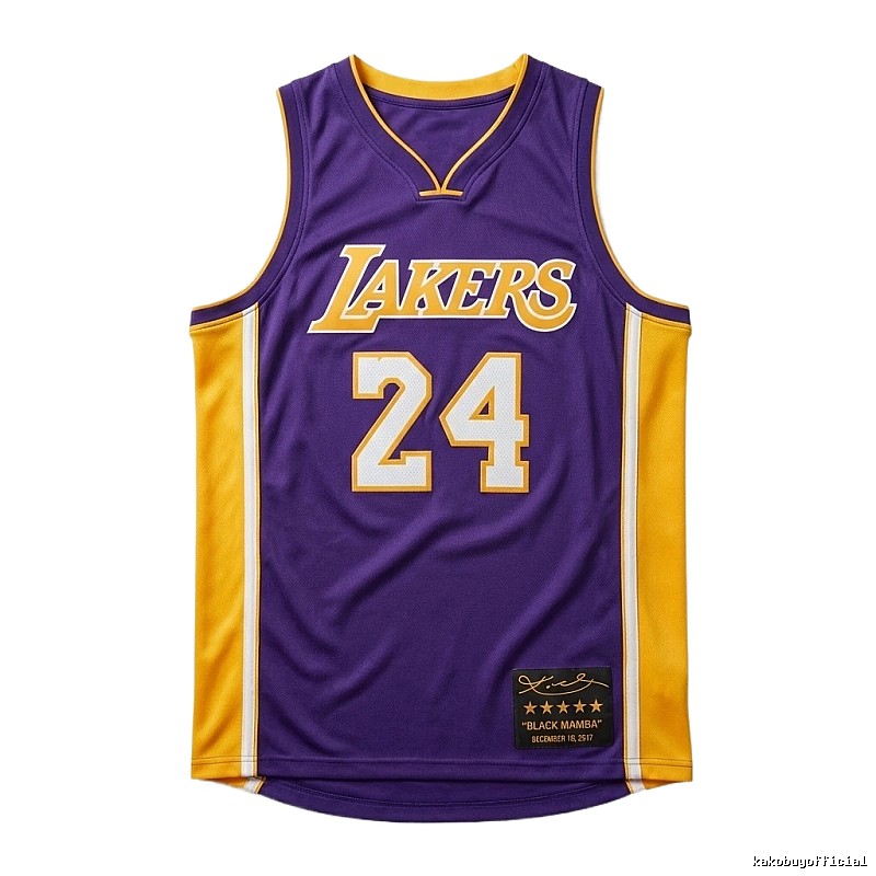 Kobe Lakers No. 24 basketball jersey